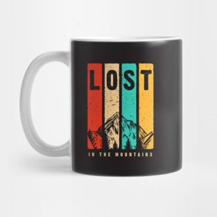 Lost in the mountains - Best Selling Mug